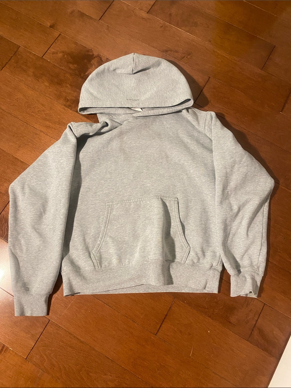 Aritzia Light Grey Pullover Hoodie